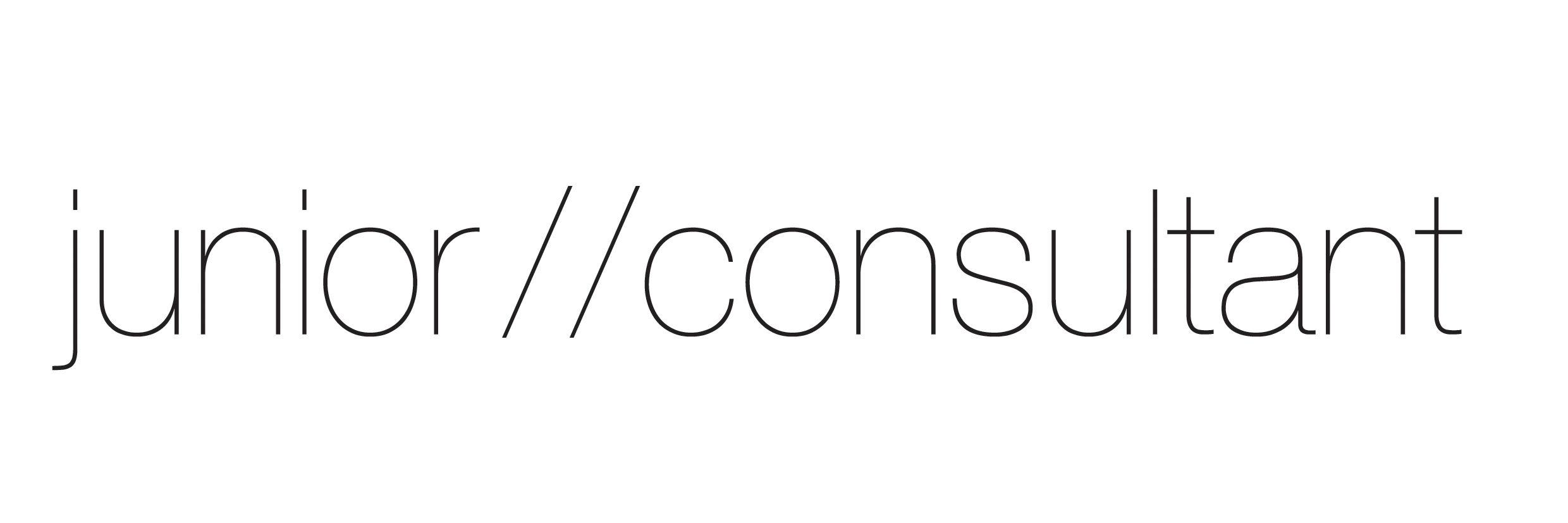 junior//consultant